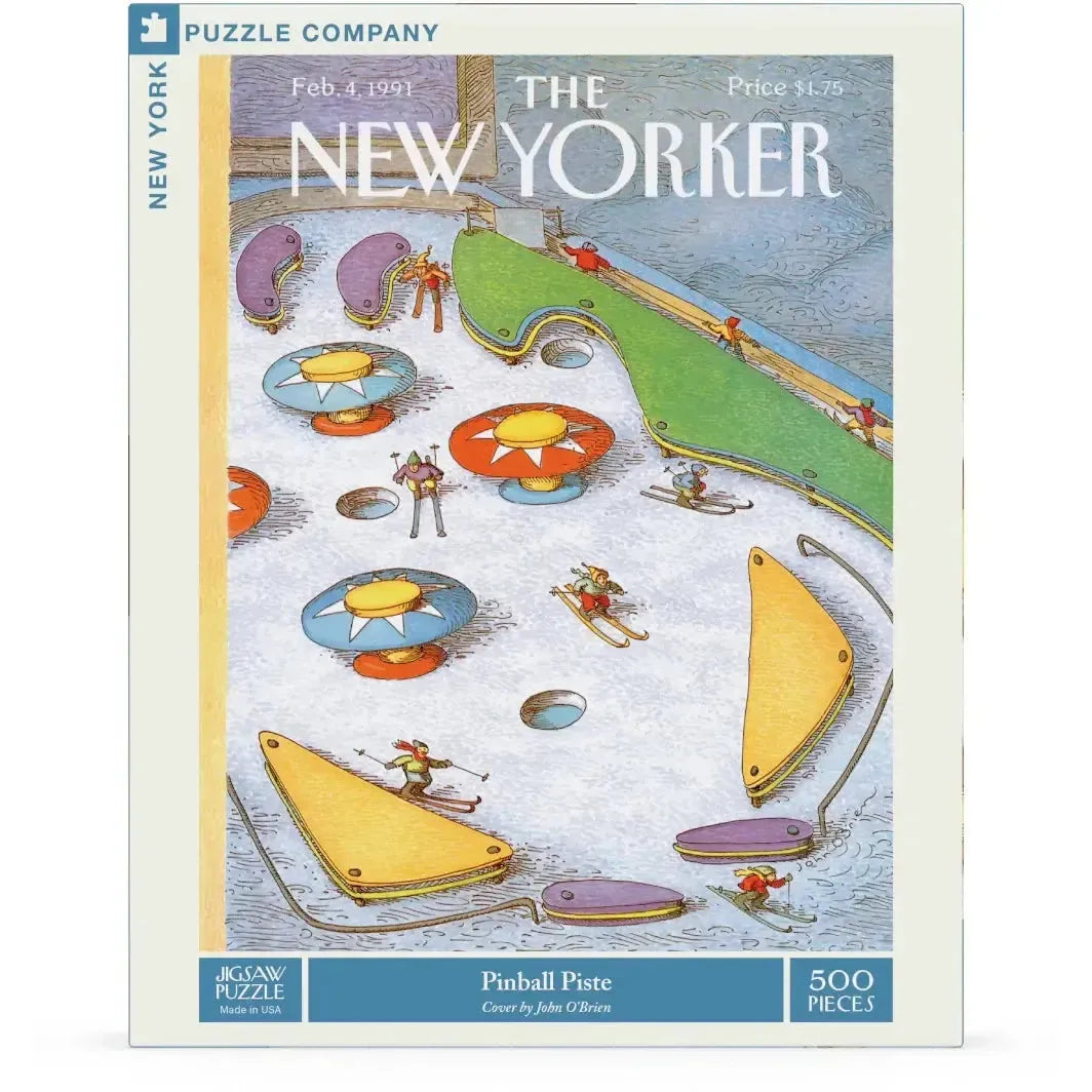 Pinball Piste 500 Piece Jigsaw Puzzle NYPC
