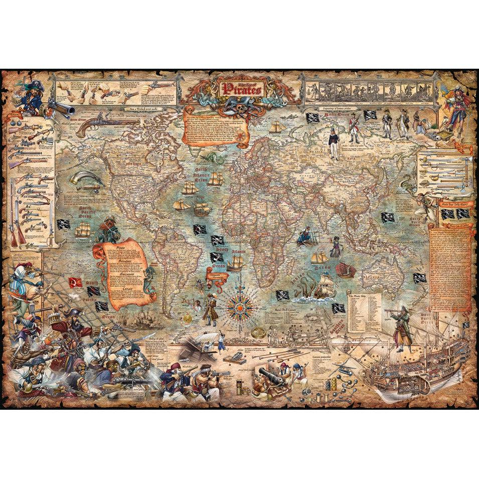 Pirate World 2000 Piece Jigsaw Puzzle Heye