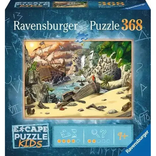 Pirate's Peril 368 Piece Escape Game Jigsaw Puzzle Ravensburger