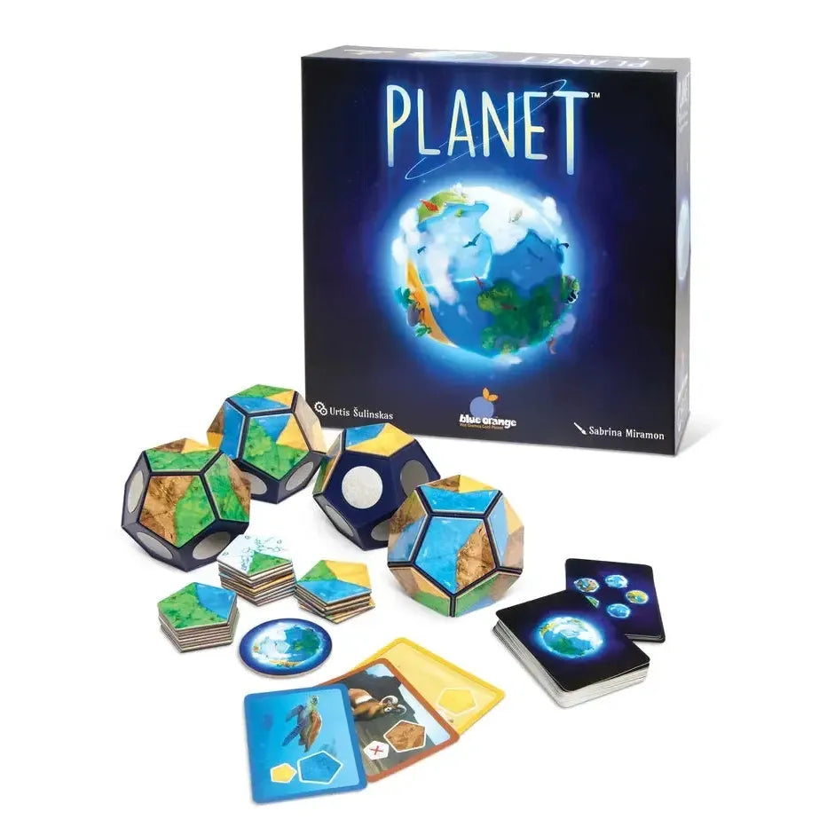 Planet - Biome Building Board Game - Blue Orange