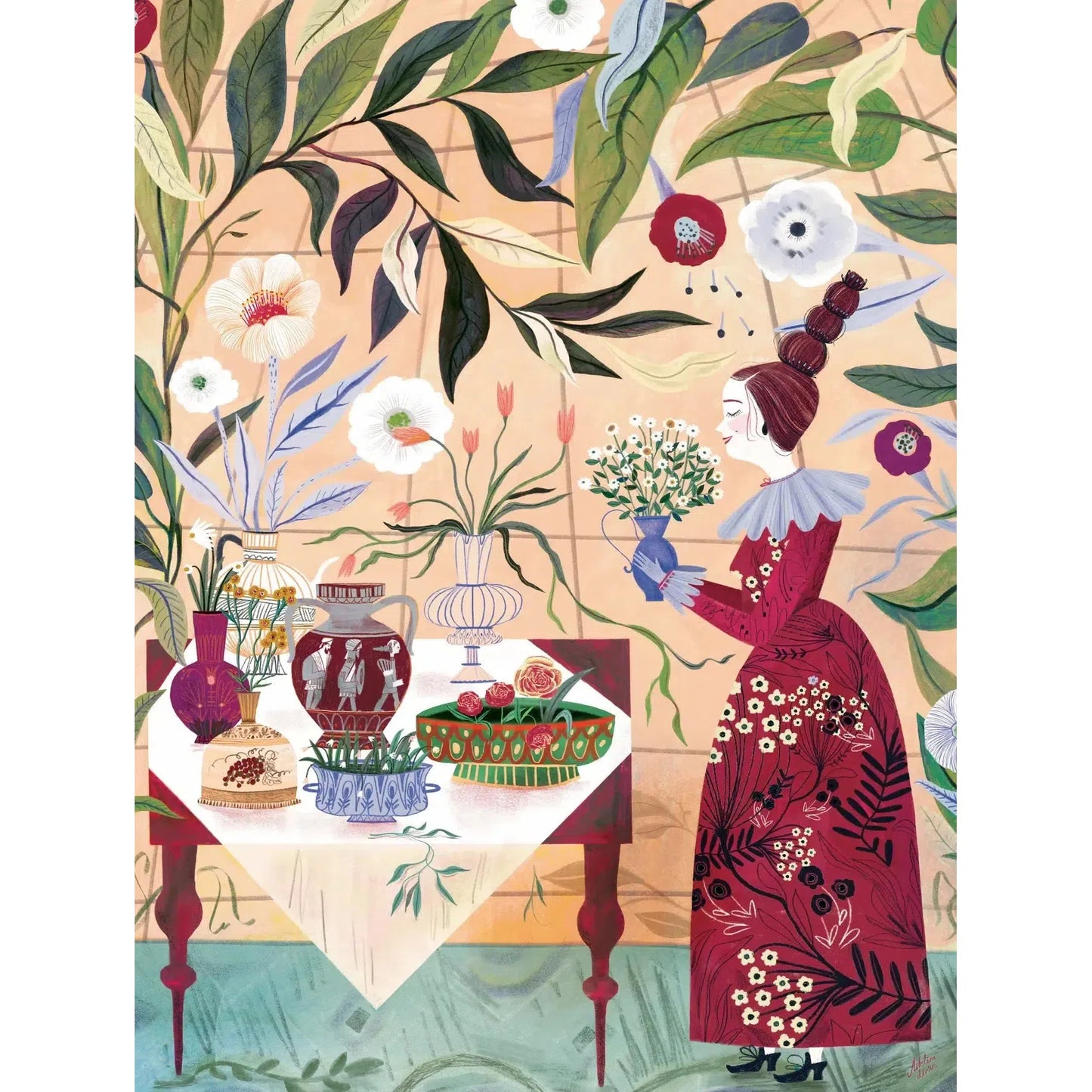 Plant Lady 1000 Piece Jigsaw Puzzle NYPC