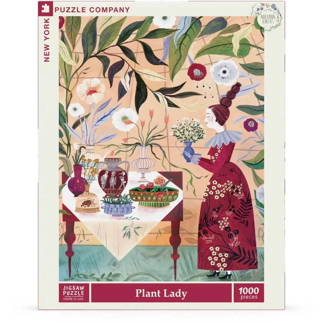 Plant Lady 1000 Piece Jigsaw Puzzle NYPC