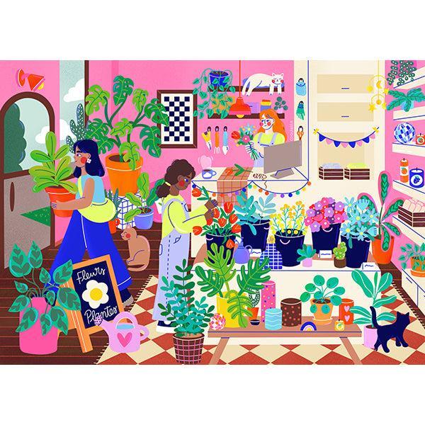 Plants & Flowers 500 Piece Jigsaw Puzzle Holiyay
