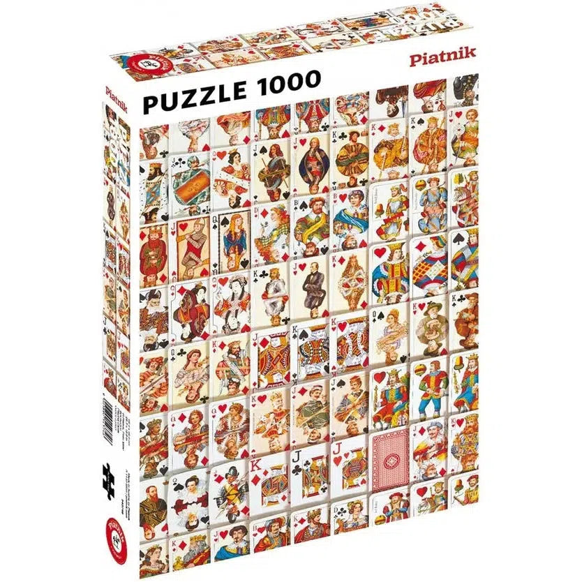 Playing Cards 1000 Piece Jigsaw Puzzle Piatnik