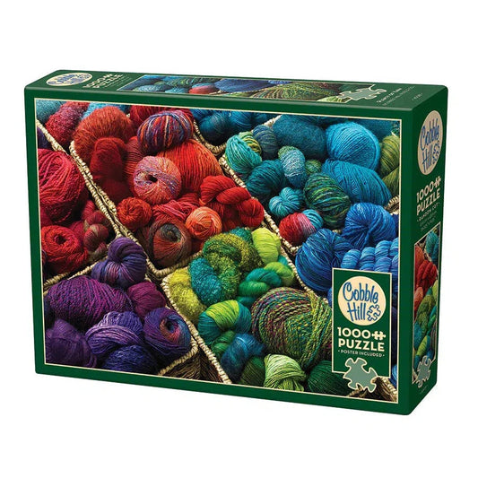 Plenty of Yarn 1000 Piece Jigsaw Puzzle Cobble Hill