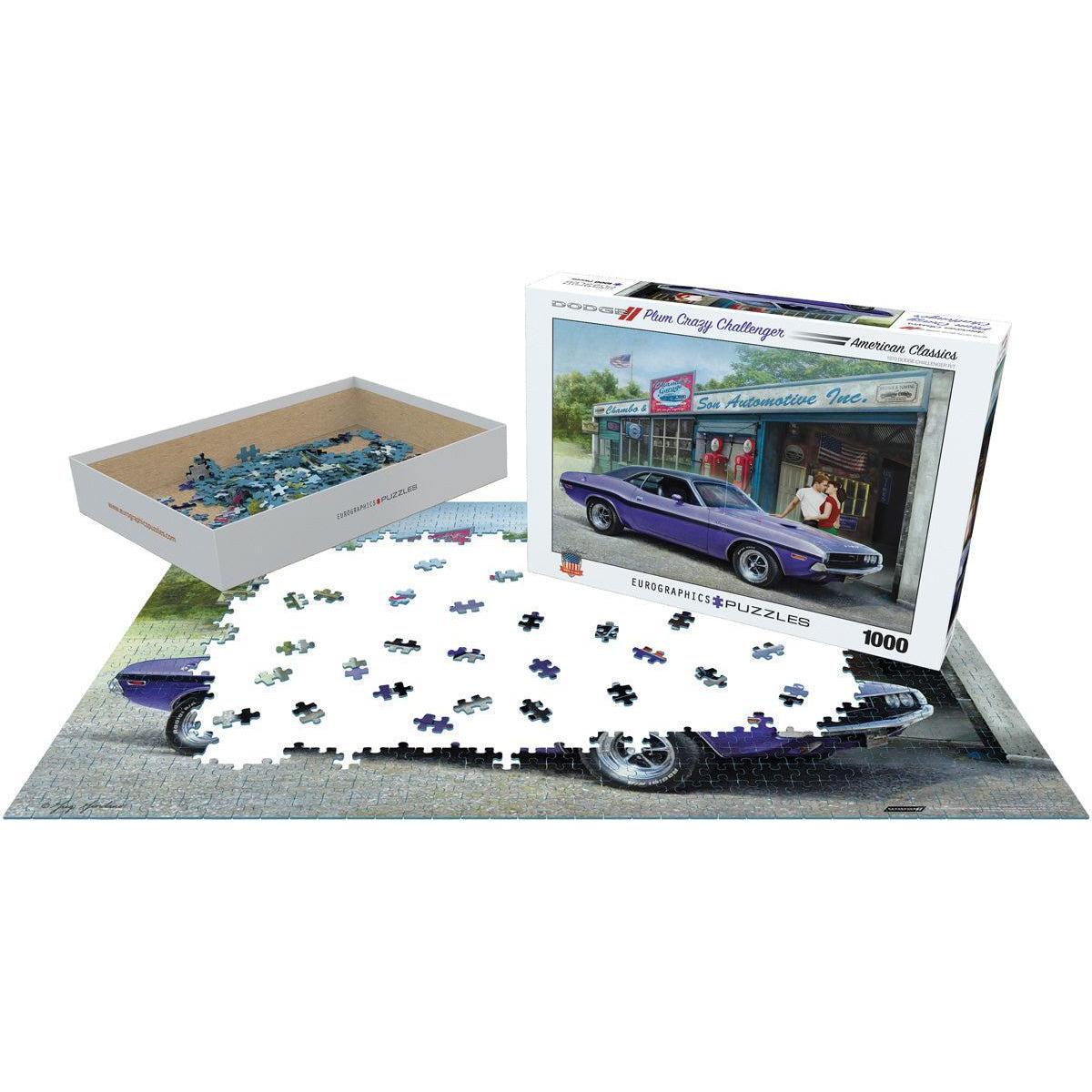 Plum Crazy Challenger 1000 Piece Jigsaw Puzzle Eurographics
