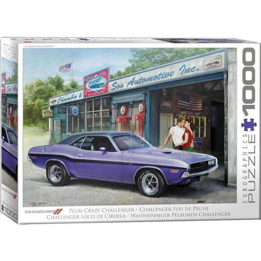 Plum Crazy Challenger 1000 Piece Jigsaw Puzzle Eurographics