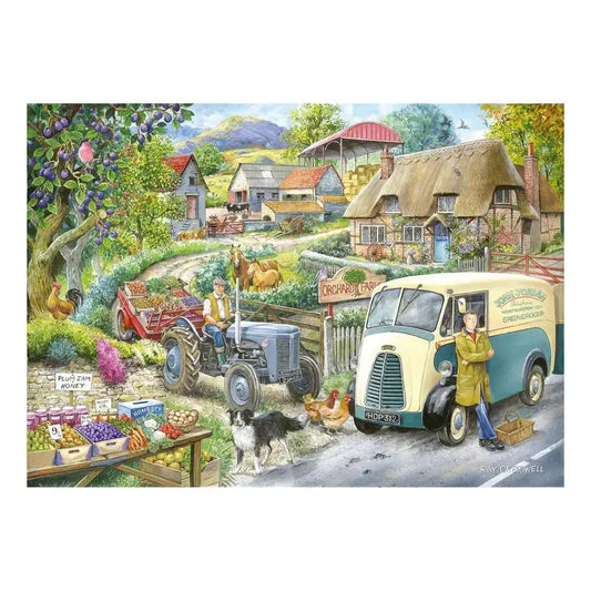Plum Jam 500 Piece Jigsaw Puzzle HOP