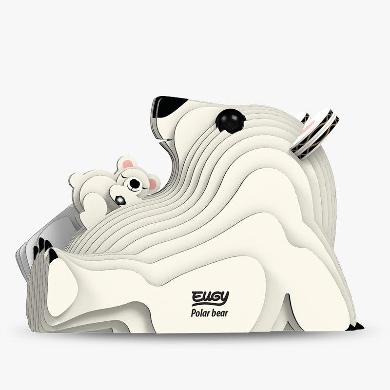 Polar Bear 3D Cardboard Model Kit Eugy