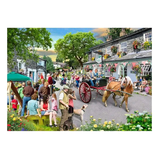 Pony Parade 500 Big Piece Jigsaw Puzzle HOP