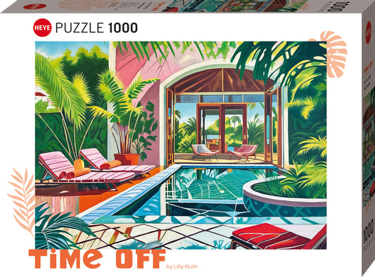 Pool Position Time Off 1000 Piece Jigsaw Puzzle Heye