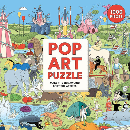 Pop Art 1000 Piece Jigsaw Puzzle Laurence King