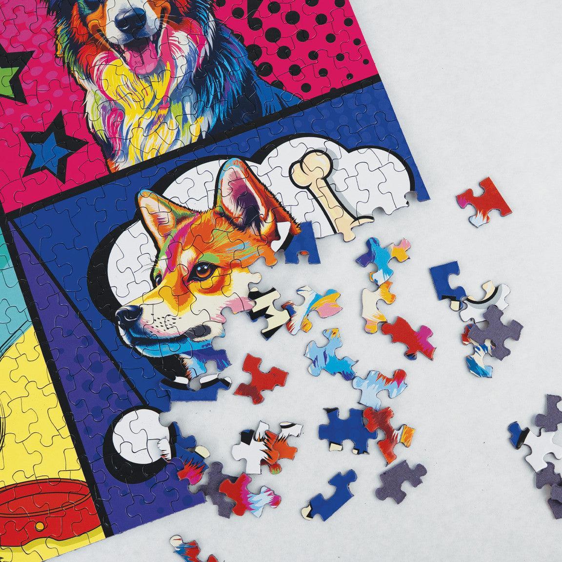 Pop Art Pups 1000 Piece Jigsaw Puzzle Springbok