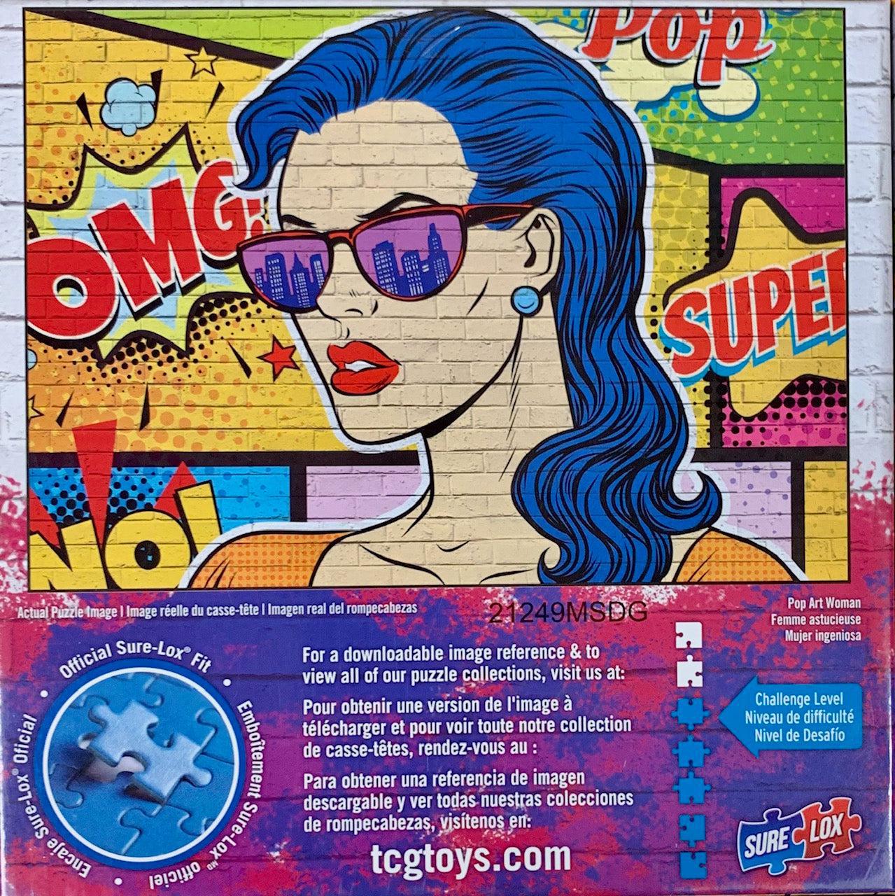 Pop Art Women Street Murals 1000 Piece Jigsaw Puzzle Sure Lox