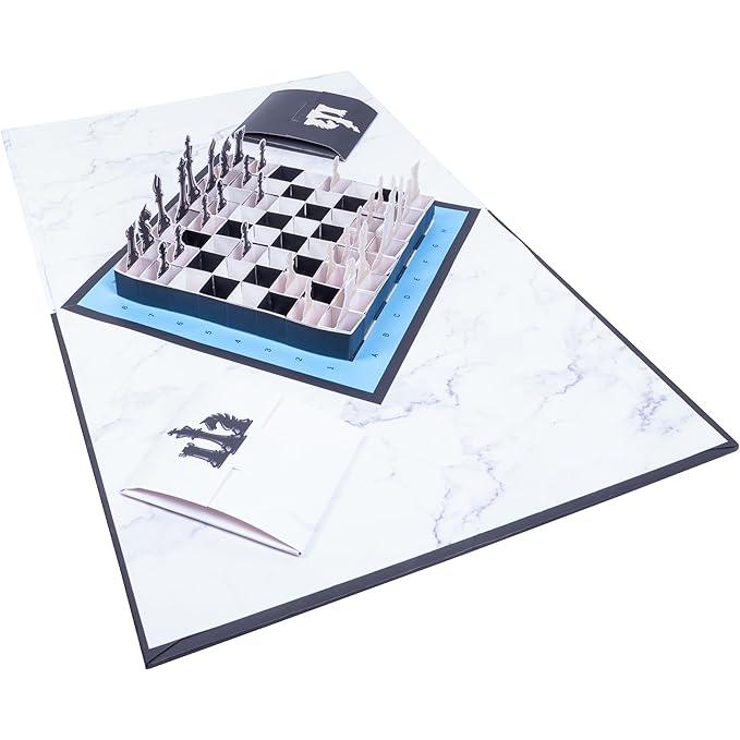 Pop-Up Chess - Compact, Foldable, Travel Friendly Set - Fizz