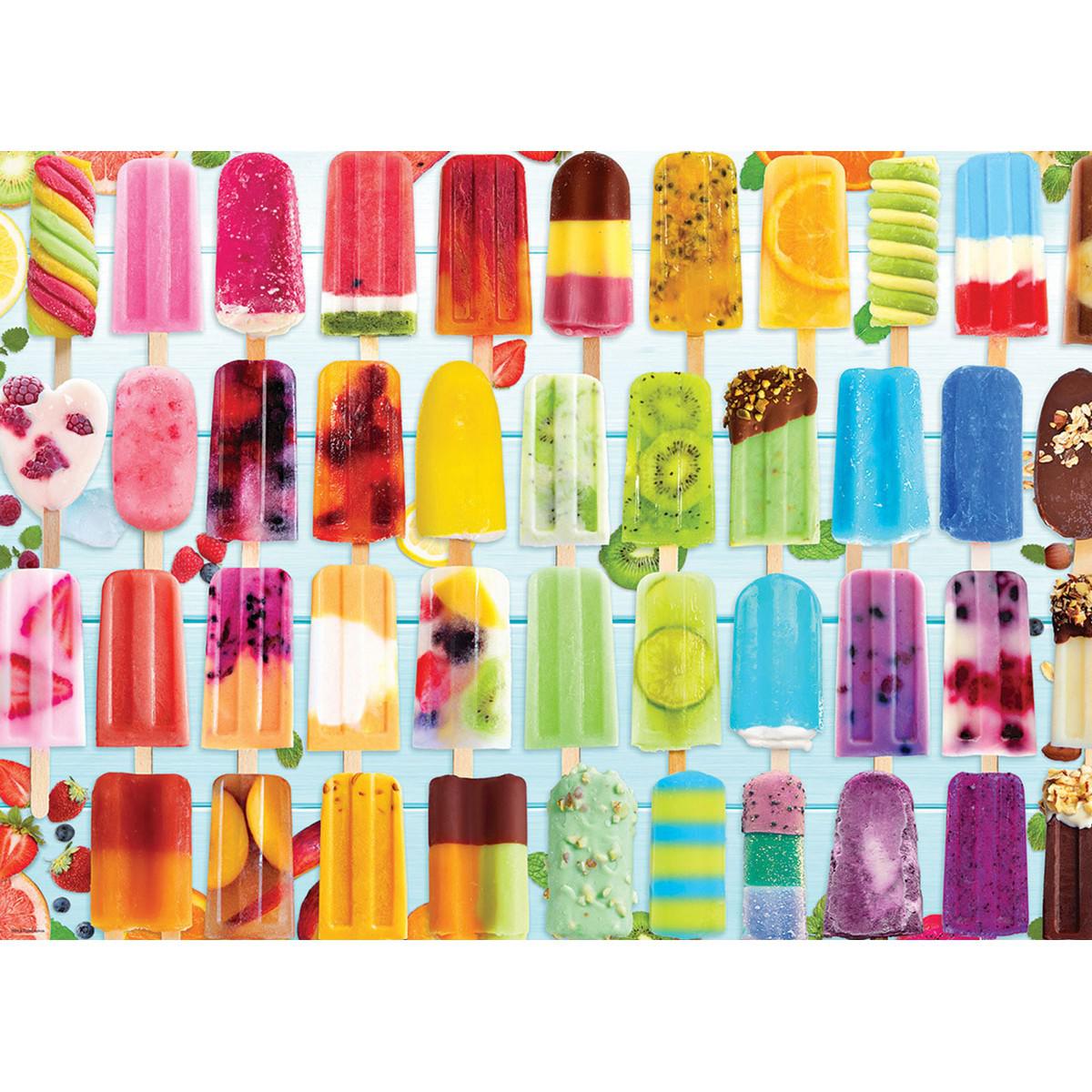 Popsicle Rainbow 1000 Piece Jigsaw Puzzle in Tin Eurographics