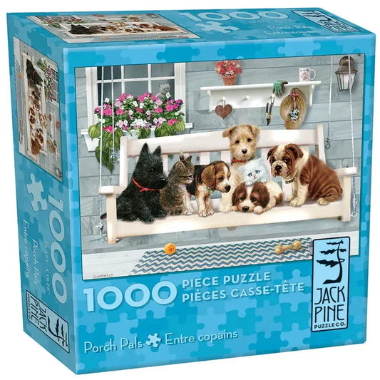 Porch Pals 1000 Piece Jigsaw Puzzle Jack Pine