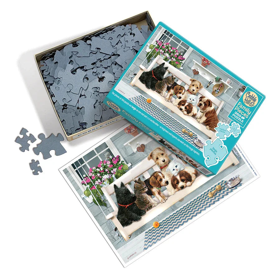 Porch Pals 350 Piece Family Jigsaw Puzzle Cobble Hill