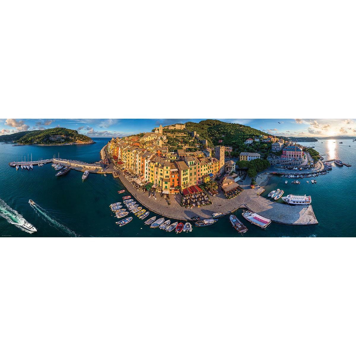 Porto Venere, Italy 1000 Piece Panoramic Jigsaw Puzzle Eurographics