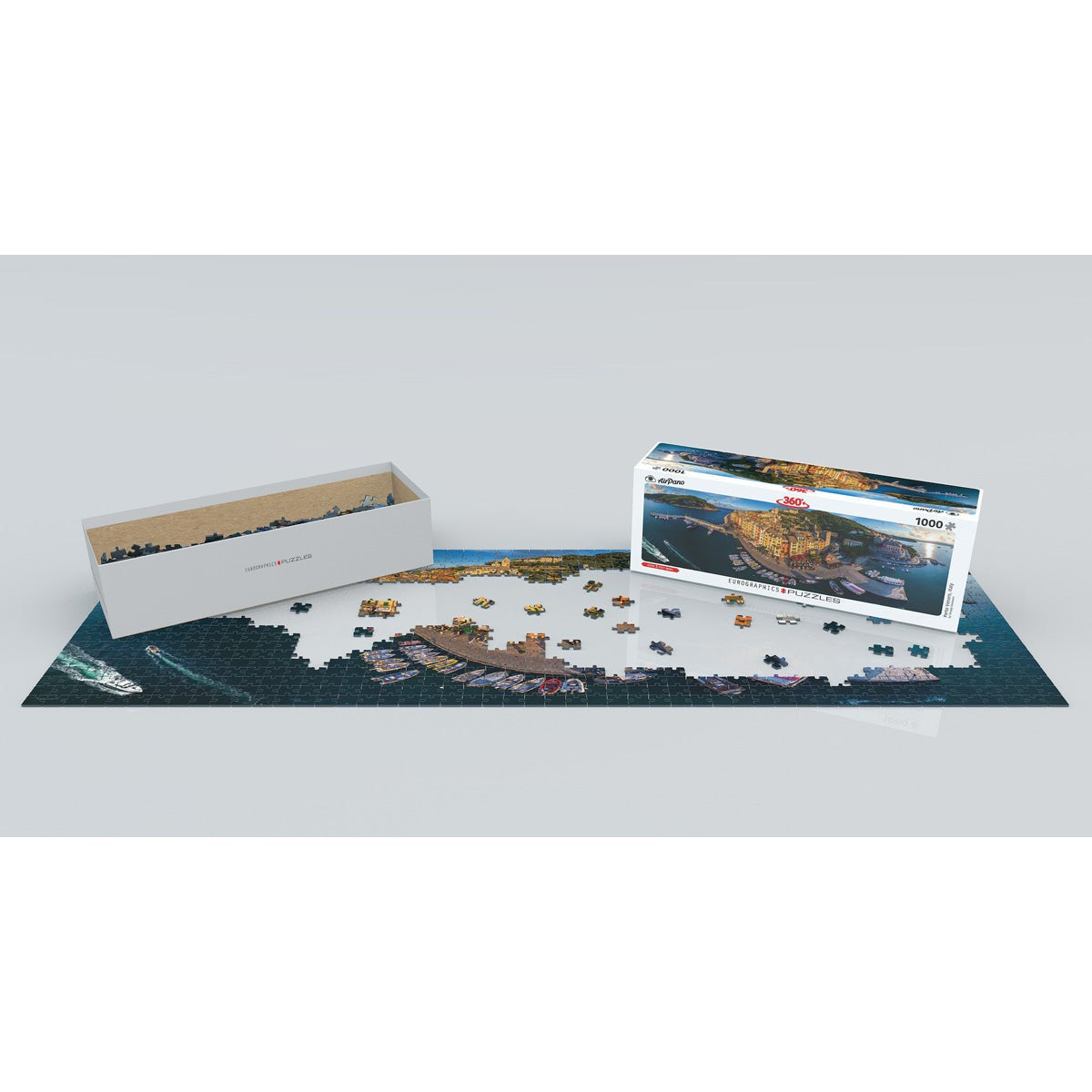 Porto Venere, Italy 1000 Piece Panoramic Jigsaw Puzzle Eurographics