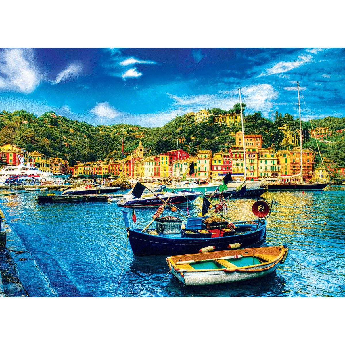 Portofino Italy 1000 Piece Jigsaw Puzzle Eurographics