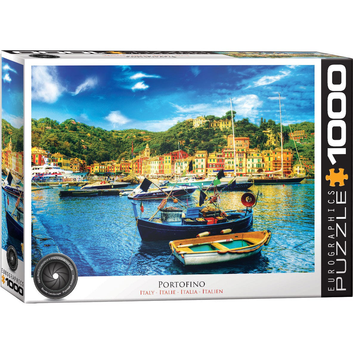 Portofino Italy 1000 Piece Jigsaw Puzzle Eurographics