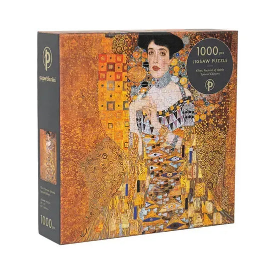 Portrait of Adele by Klimt 1000 Piece Jigsaw Puzzle Paperblanks