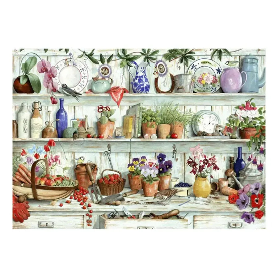 Posies & Produce 500 Big Piece Jigsaw Puzzle HOP