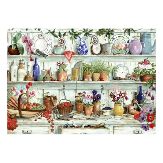 Posies & Produce 500 Big Piece Jigsaw Puzzle HOP