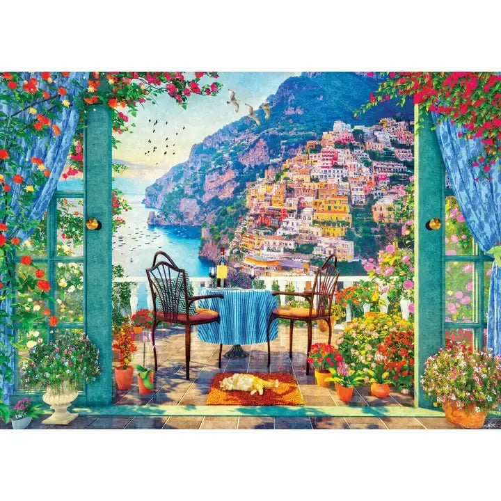 Positano Balcony 1000 Piece Jigsaw Puzzle Peter Pauper