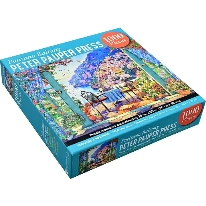 Positano Balcony 1000 Piece Jigsaw Puzzle Peter Pauper
