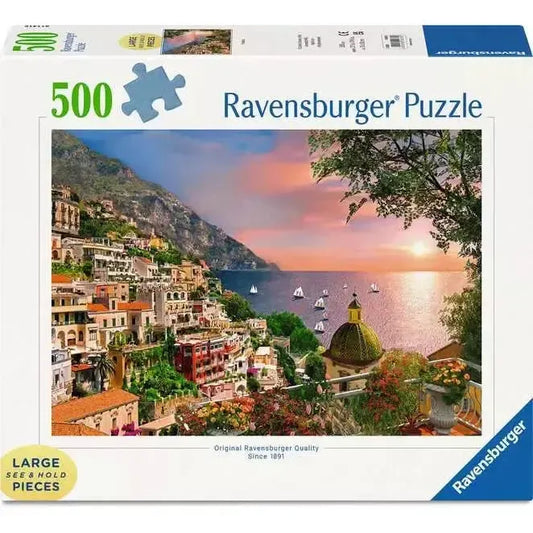 Positano Italy 500 Large Piece Jigsaw Puzzle Ravensburger