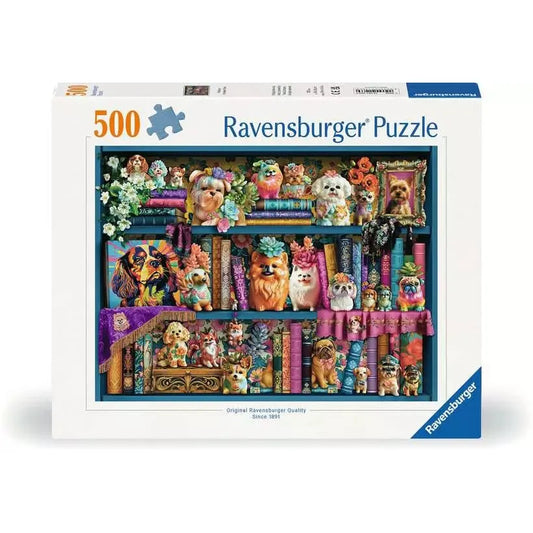 Precious Porcelain Pups 500 Piece Jigsaw Puzzle Ravensburger