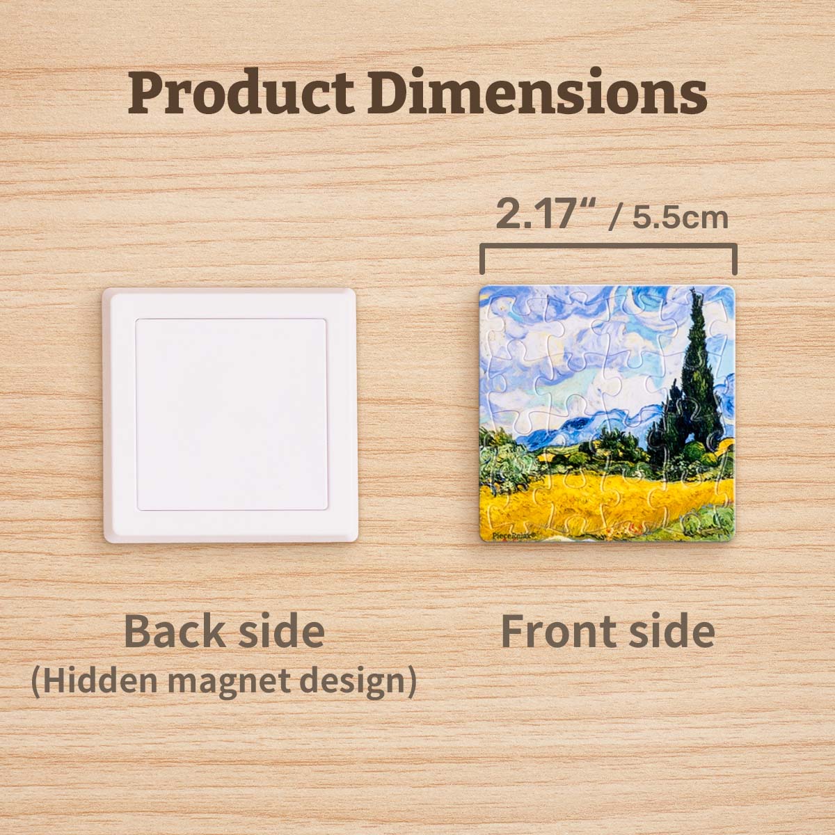 Precious Stones Tile Magnet Set 128 Piece 3D Plastic Jigsaw Puzzle PieceRelax