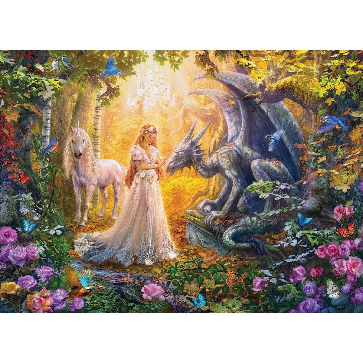 Princess' Garden 500 Piece Jigsaw Puzzle Eurographics