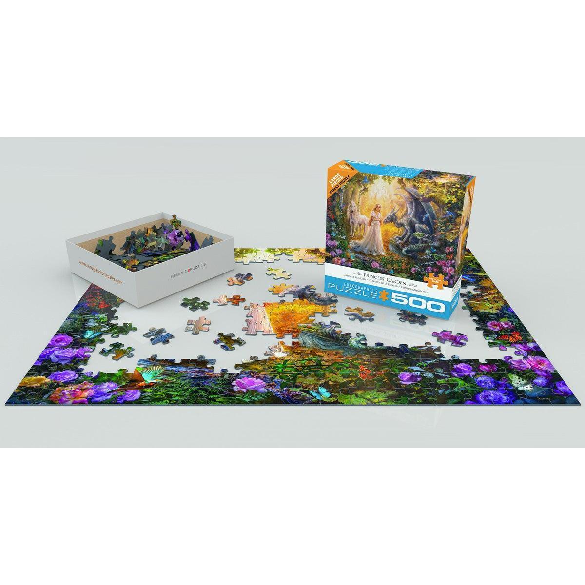 Princess' Garden 500 Piece Jigsaw Puzzle Eurographics