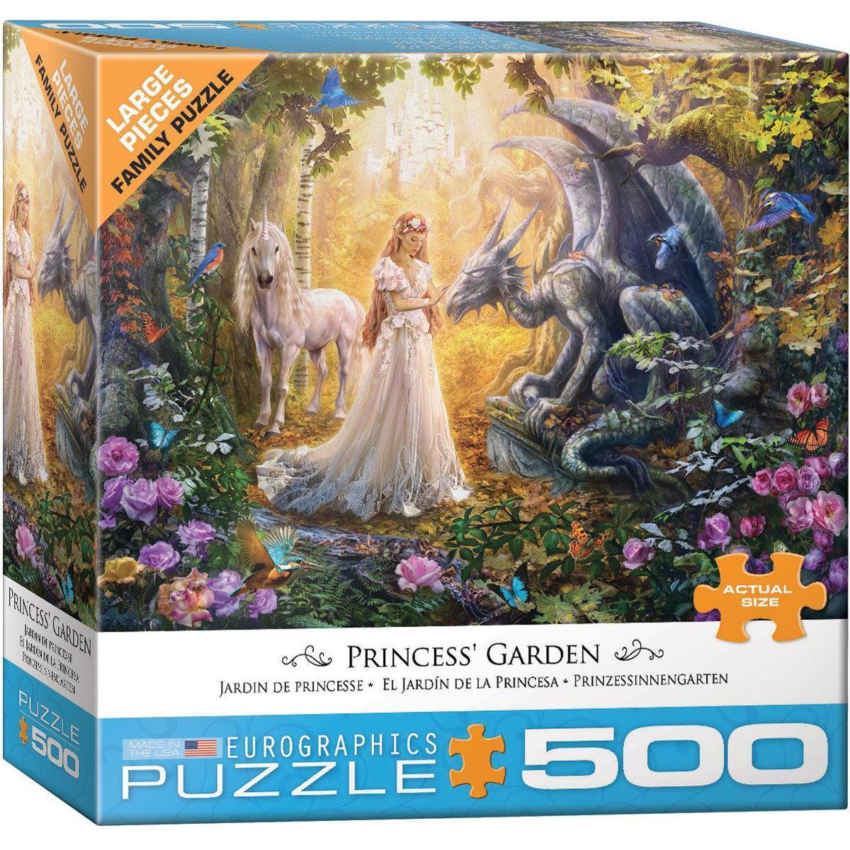 Princess' Garden 500 Piece Jigsaw Puzzle Eurographics