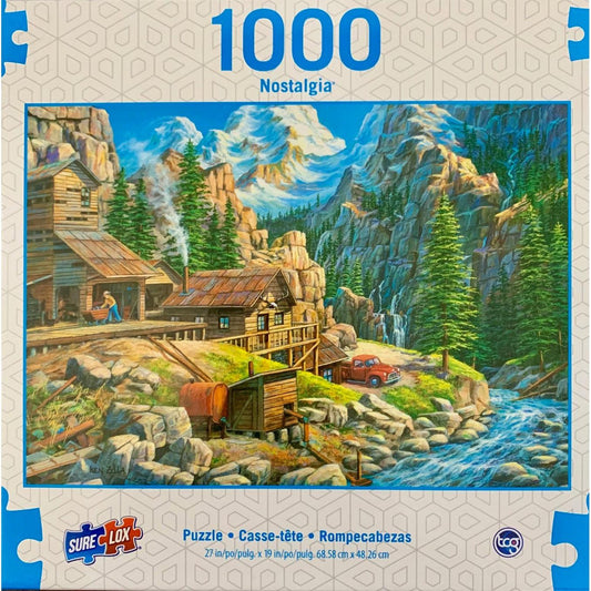 Prospecting Old Digs Nostalgia 1000 Piece Jigsaw Puzzle Sure Lox