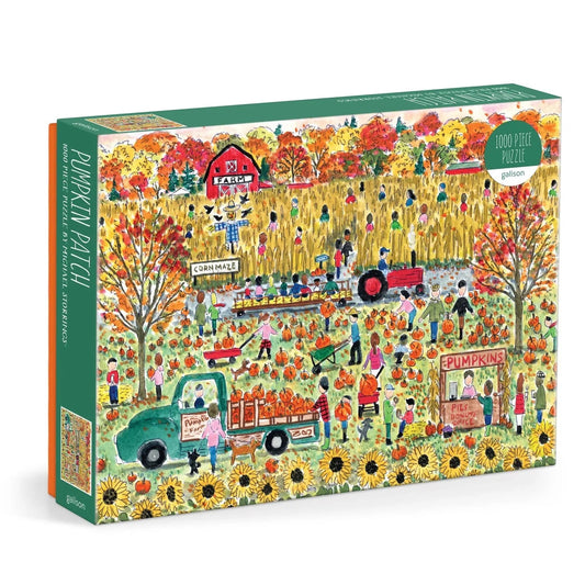 Pumpkin Patch 1000 Piece Jigsaw Puzzle Galison