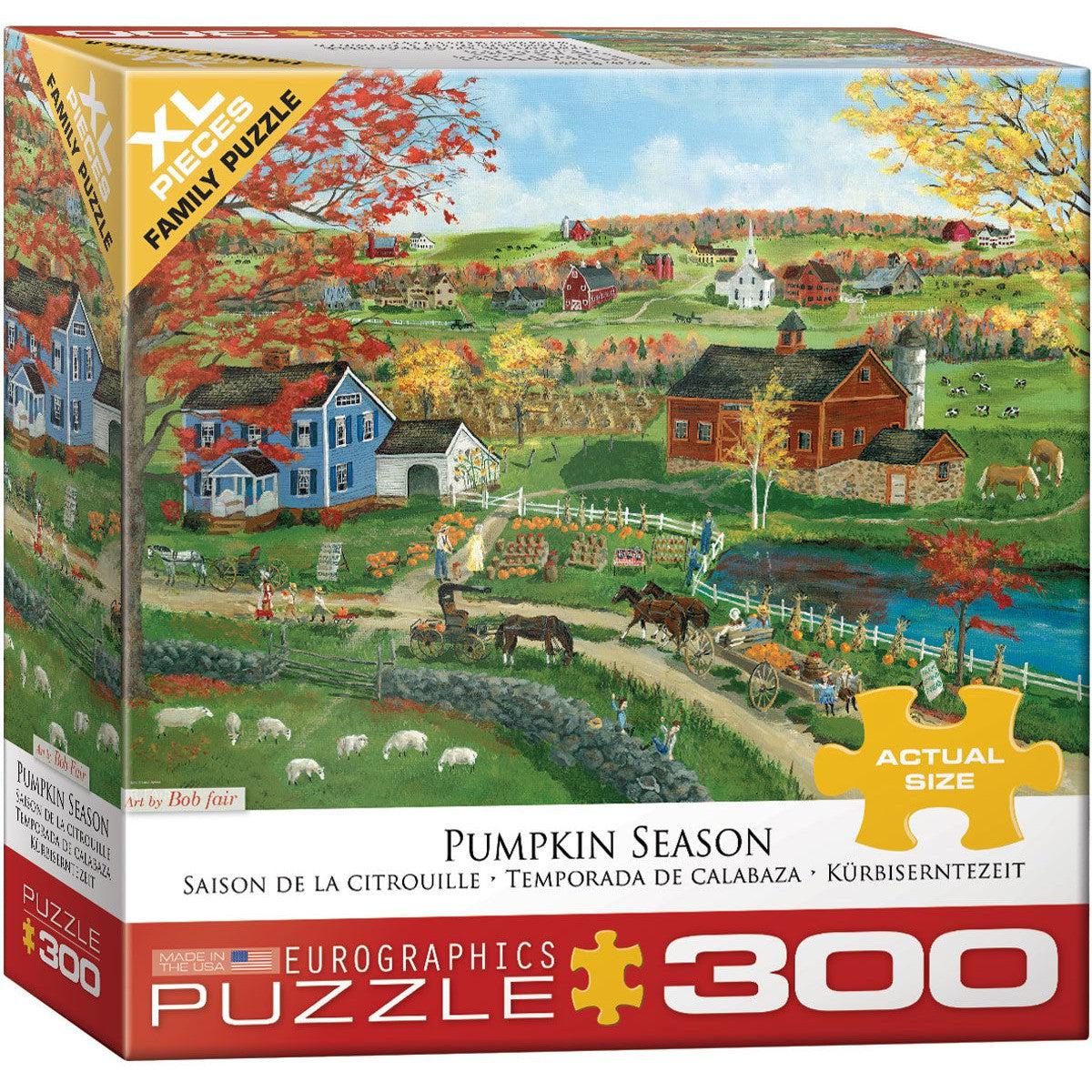 Pumpkin Season 300 Large Piece Jigsaw Puzzle Eurographics