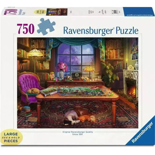 Puzzler's Place 750 Piece Jigsaw Puzzle Ravensburger