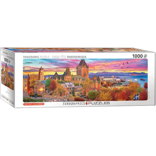 Quebec City 1000 Piece Panoramic Jigsaw Puzzle Eurographics