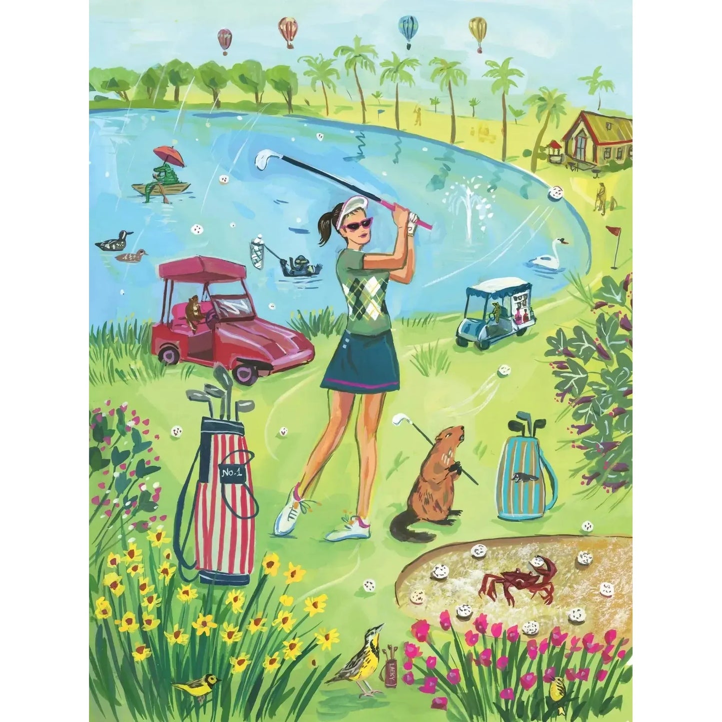 Queen of the Green 500 Piece Jigsaw Puzzle NYPC