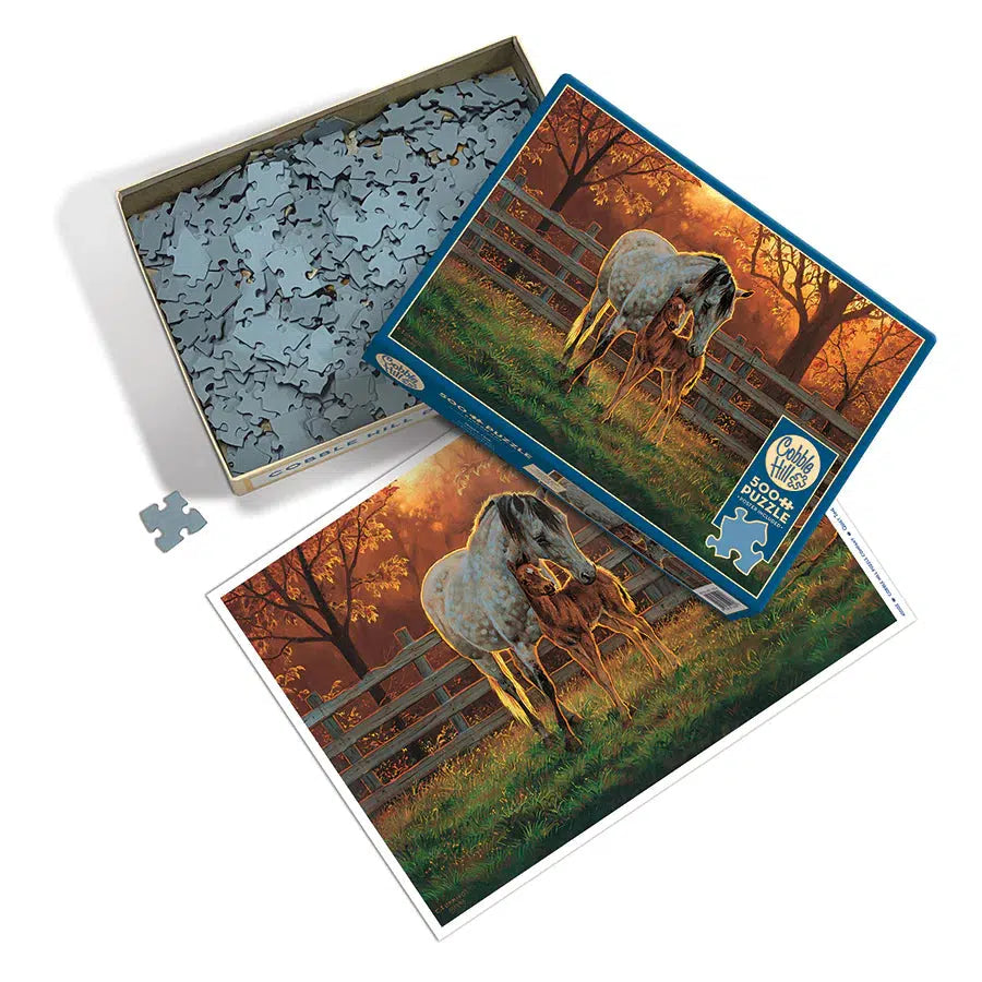 Quiet Time 500 Piece Jigsaw Puzzle Cobble Hill