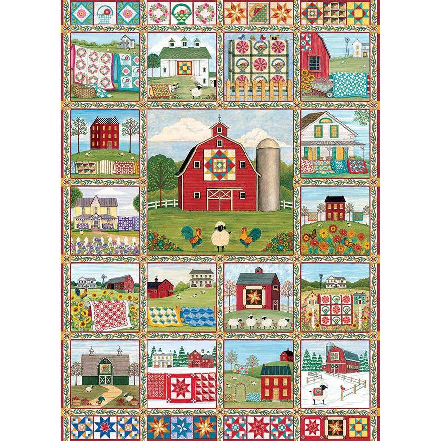 Quilt Country 1000 Piece Jigsaw Puzzle Cobble Hill