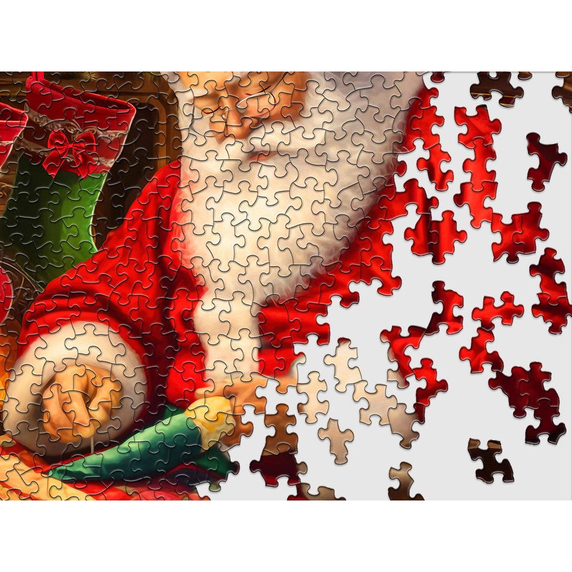 Quilting Santa 1000 Piece Jigsaw Puzzle Springbok