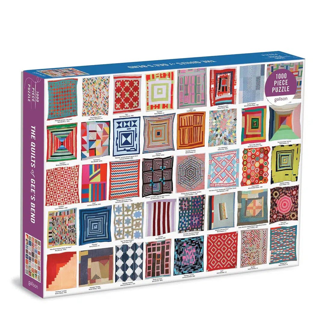 Quilts of Gee's Bend 1000 Piece Jigsaw Puzzle Galison