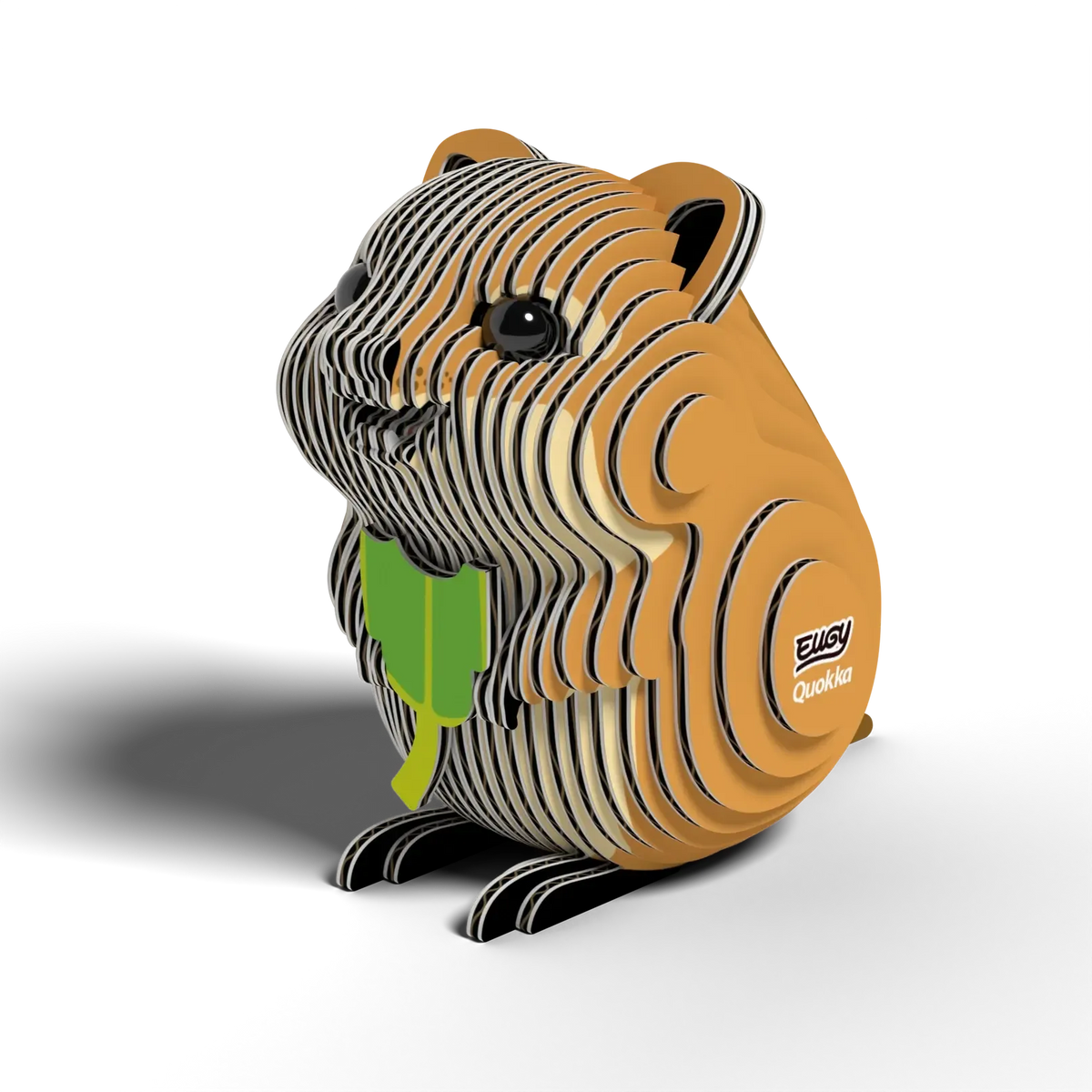 Quokka 3D Cardboard Model Kit Eugy
