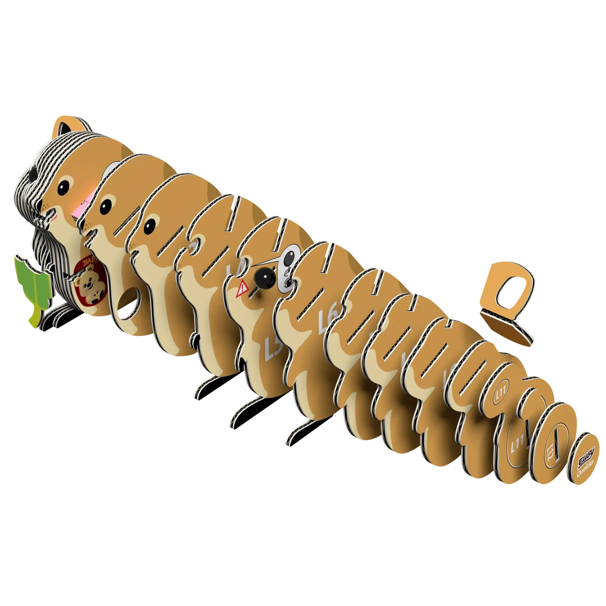 Quokka 3D Cardboard Model Kit Eugy