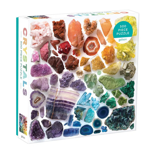 Rainbow Crystals 500 Piece Jigsaw Puzzle Galison